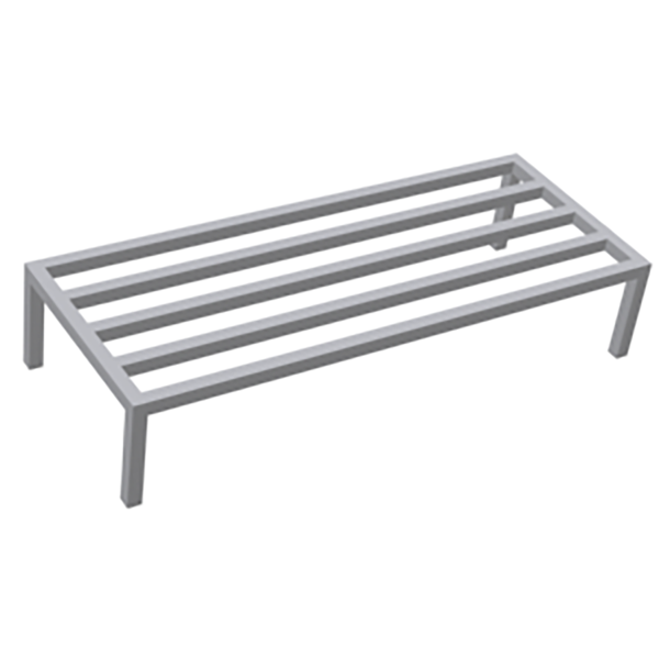 Lockwood Manufacturing 20" x 60" x 8" Fully Welded Stationary Dunnage Rack DR-2060-8